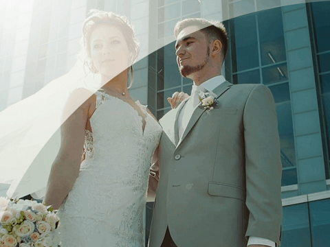 Wedding video Kate and Dima (Shooting with copter)